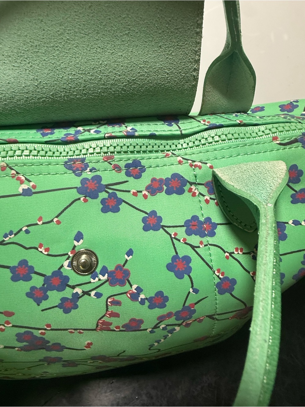 Longchamp le pliage Neo floral bag - Picture 10 of 12